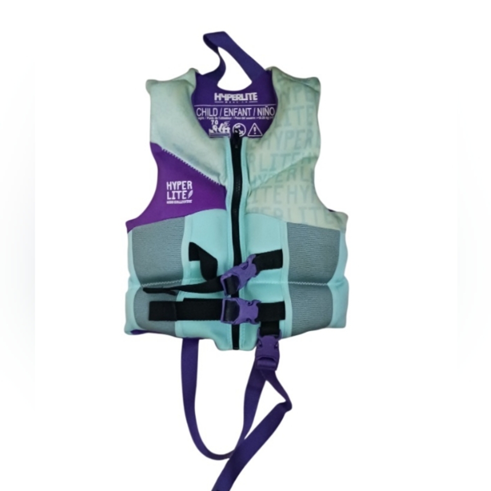 Kids Hyperlite  Swim Vest 33 To 55 Pounds.